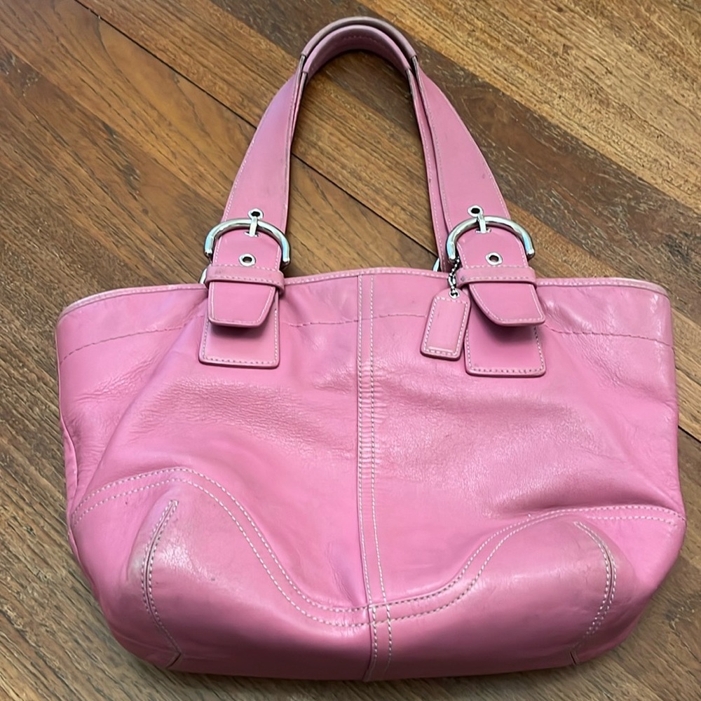 Coach Soho Leather ShoulderBag 9544